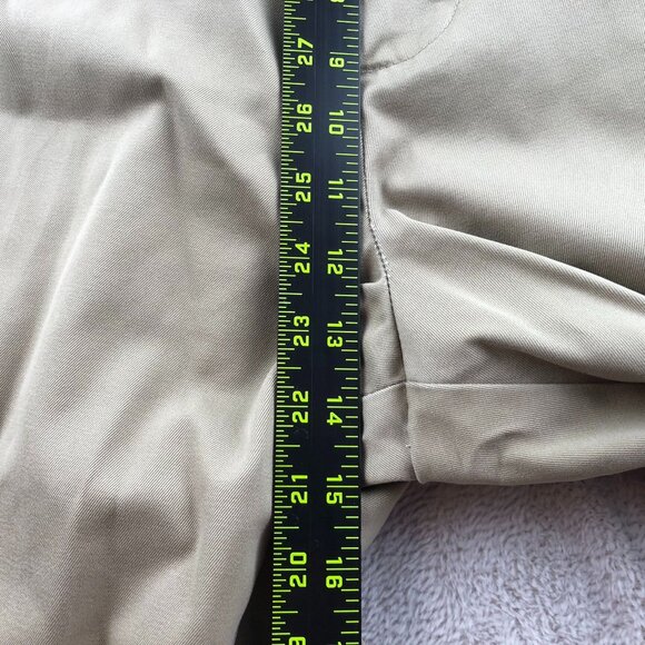 Dockers Mens Pants Size 44x30 Khaki Classic Fit Chino Straight Flat Front Tan - Picture 7 of 16
